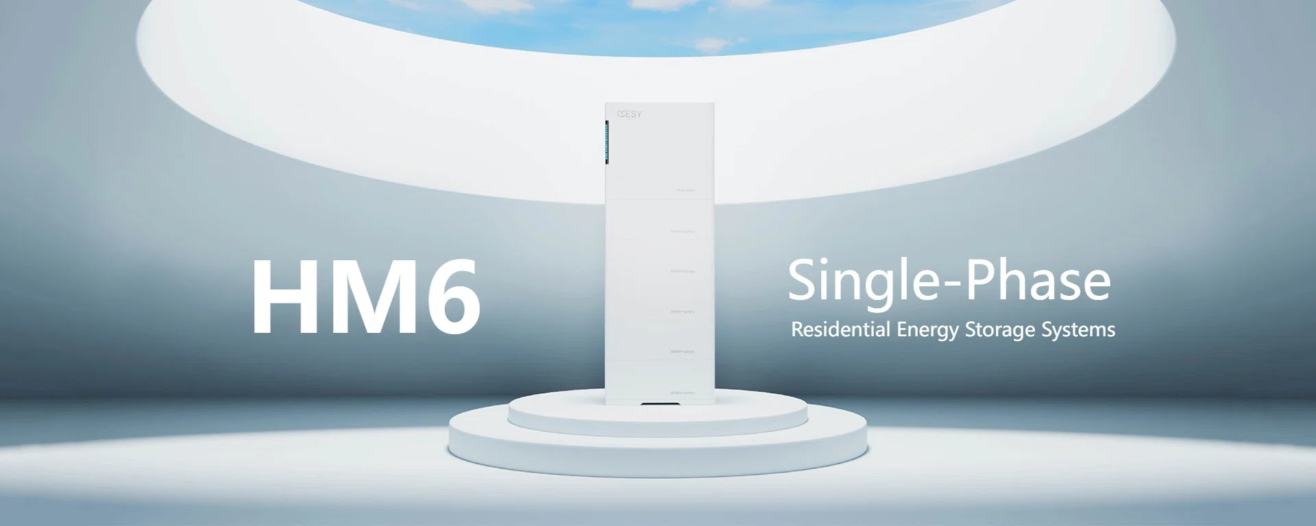ESY Sunhome HM6 — 6kW All-in-One System (5.12–30.72kWh)